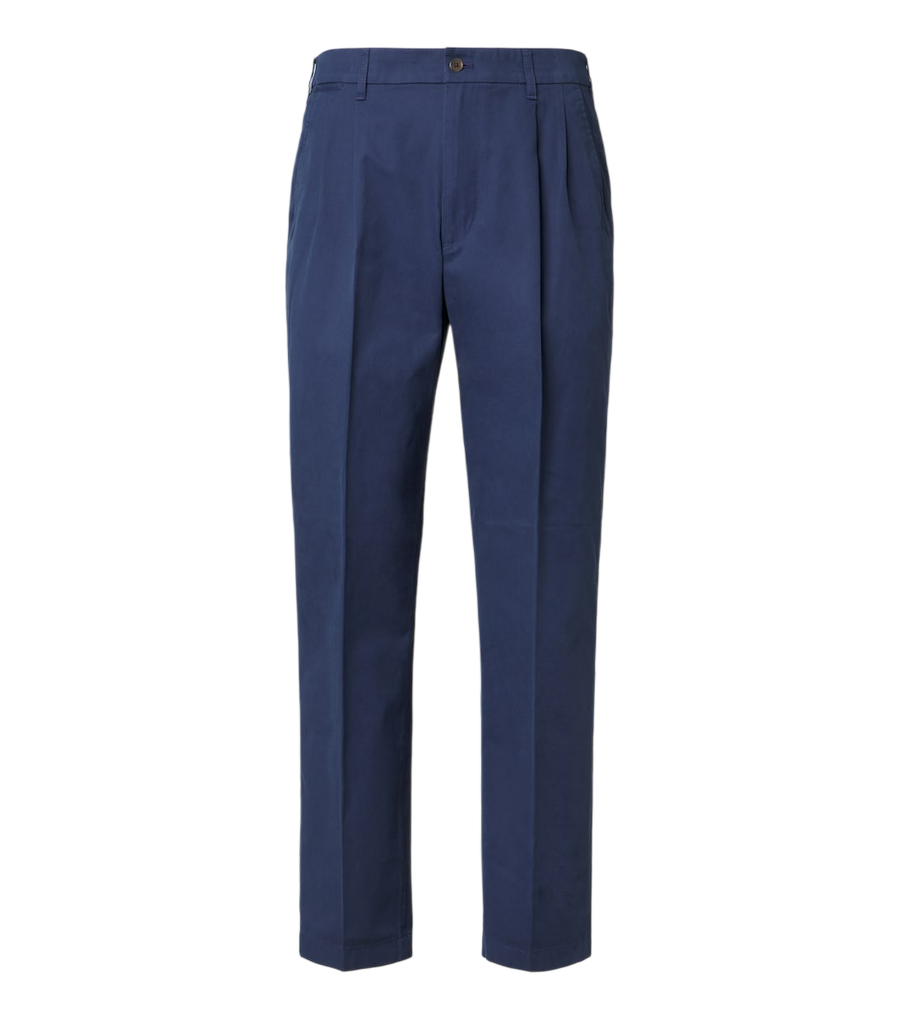 Dunhill Cotton twill straight chinos