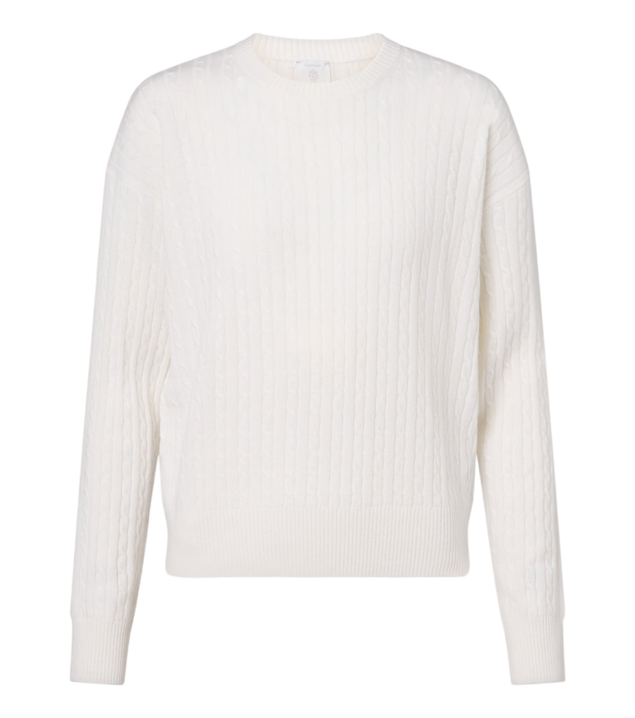 Eleventy Cable-knit cashmere sweater