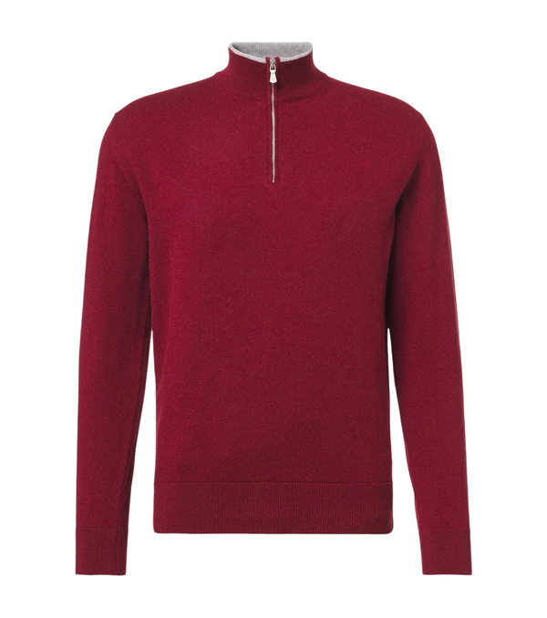 Eleventy Cashmere half-zip sweater