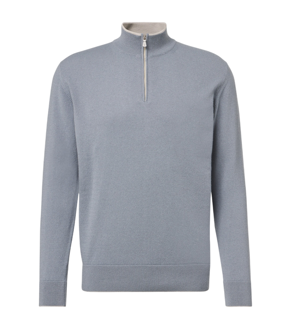 Eleventy Cashmere half-zip sweater