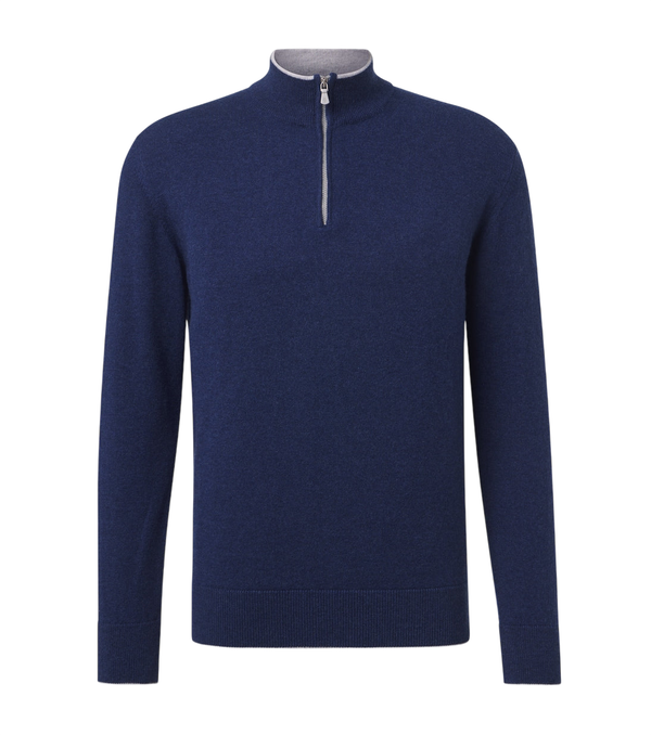Eleventy Cashmere half-zip sweater