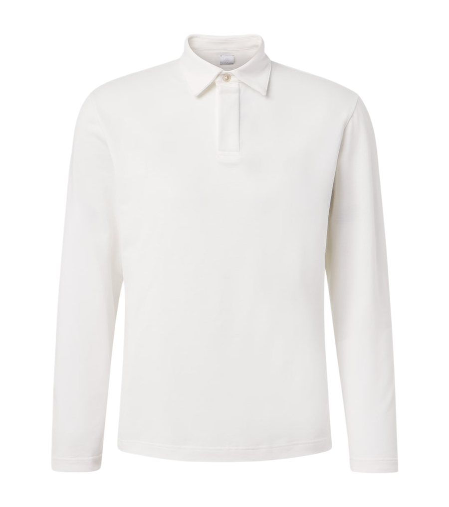 Eleventy Cotton piqué polo shirt