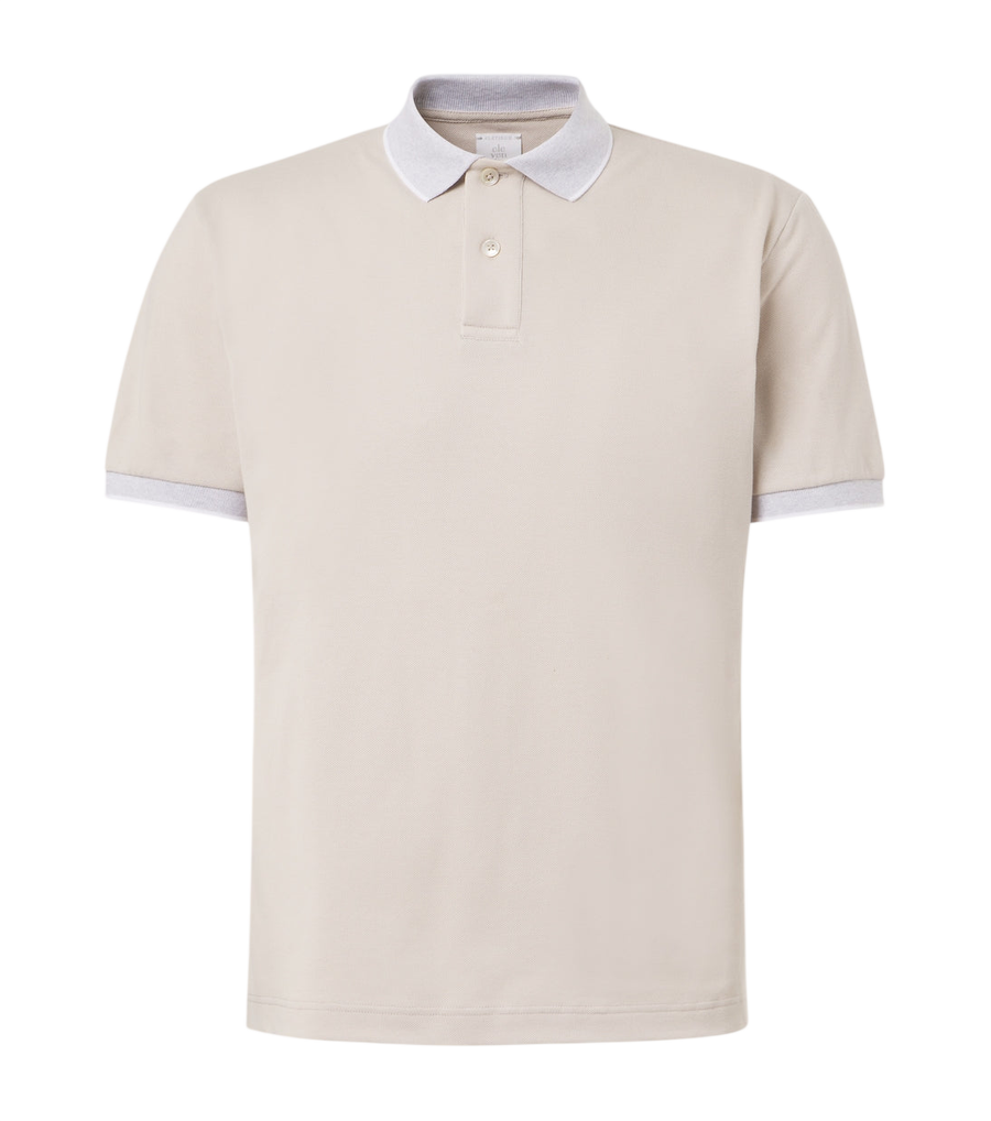 Eleventy Cotton piqué polo shirt