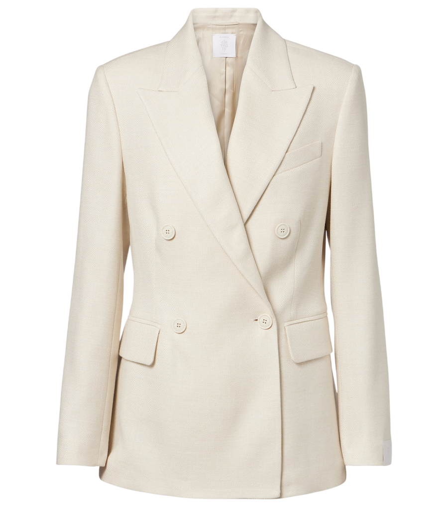 Eleventy Wool, silk, and linen-blend blazer