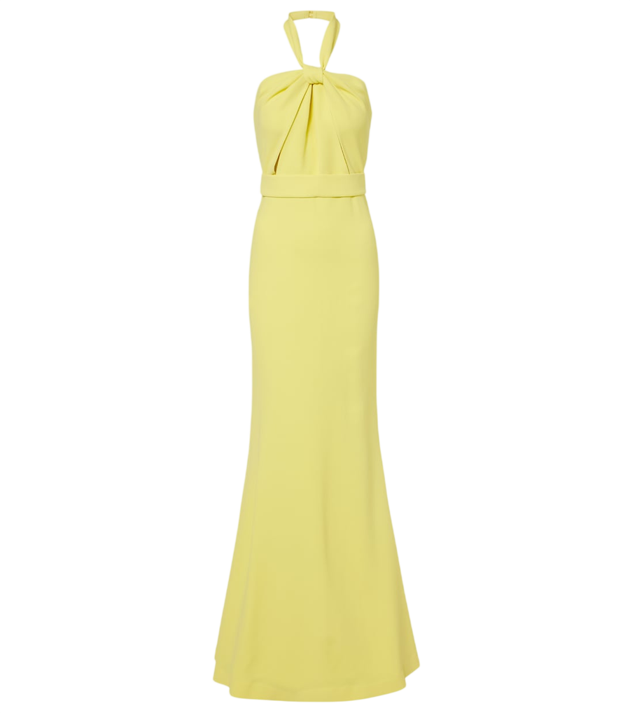 Elie Saab Halterneck cady gown