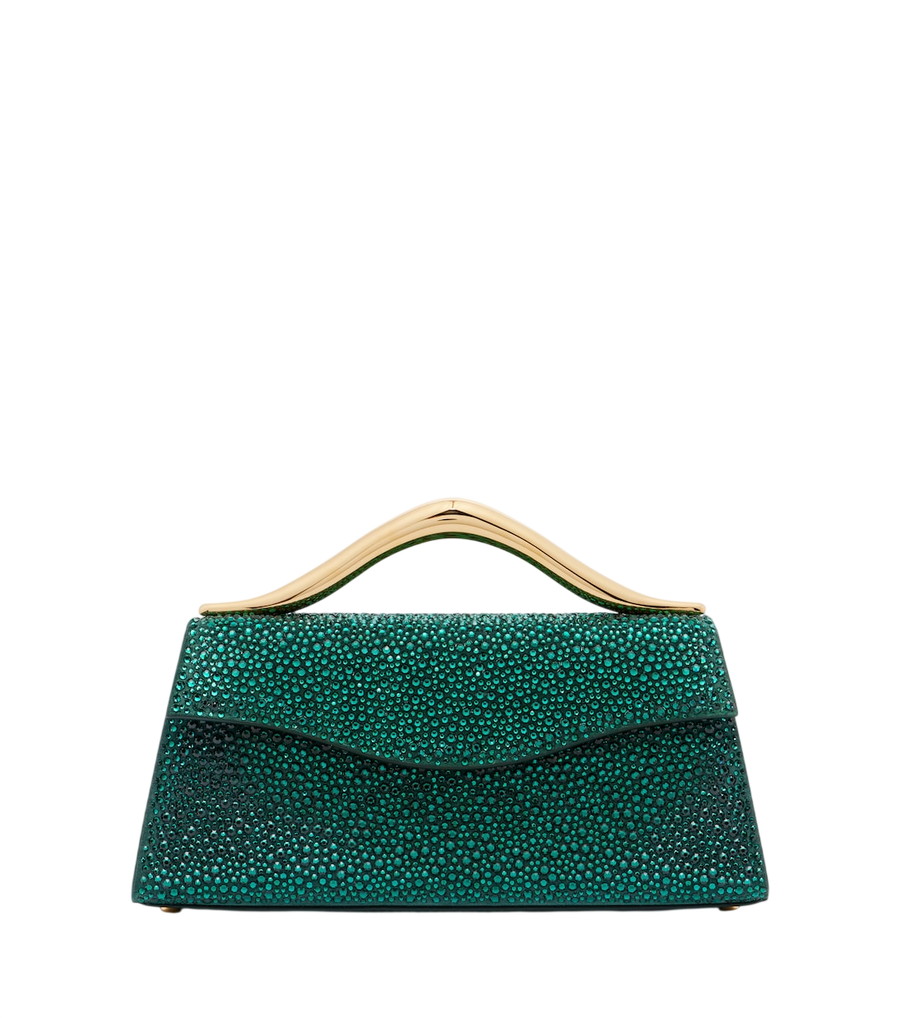 Elie Saab Petit Wave embellished top-handle bag
