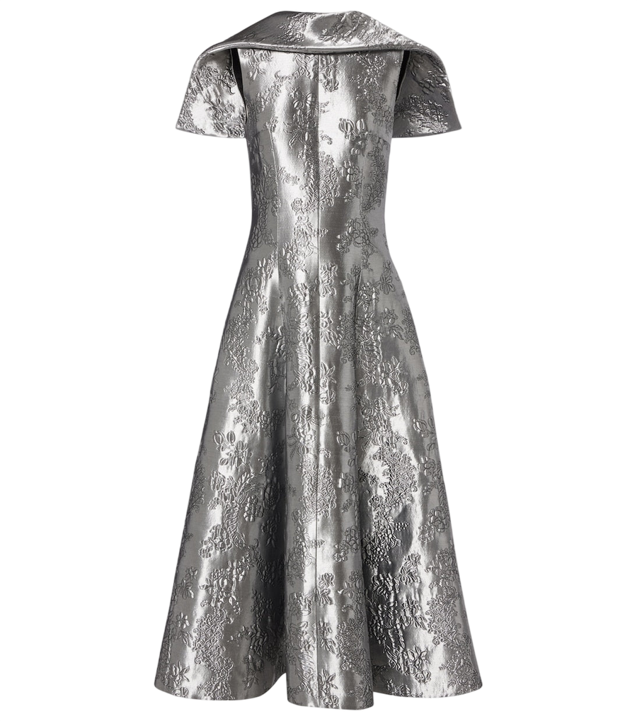 Emilia Wickstead Harlow cloqué jacquard cocktail dress