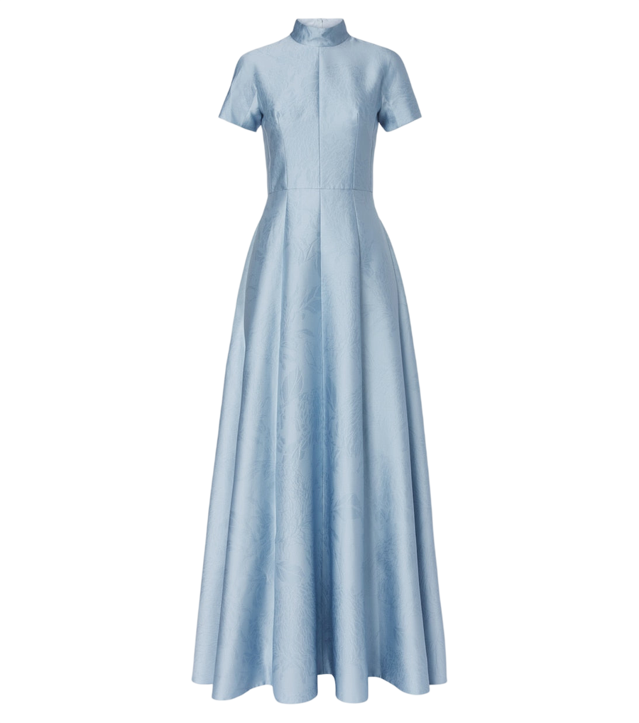 Emilia Wickstead Malinda floral cloqué gown