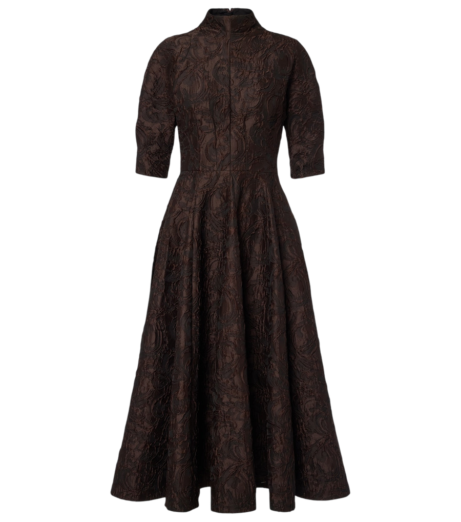 Vestido midi Quinley de plumeti Emilia Wickstead