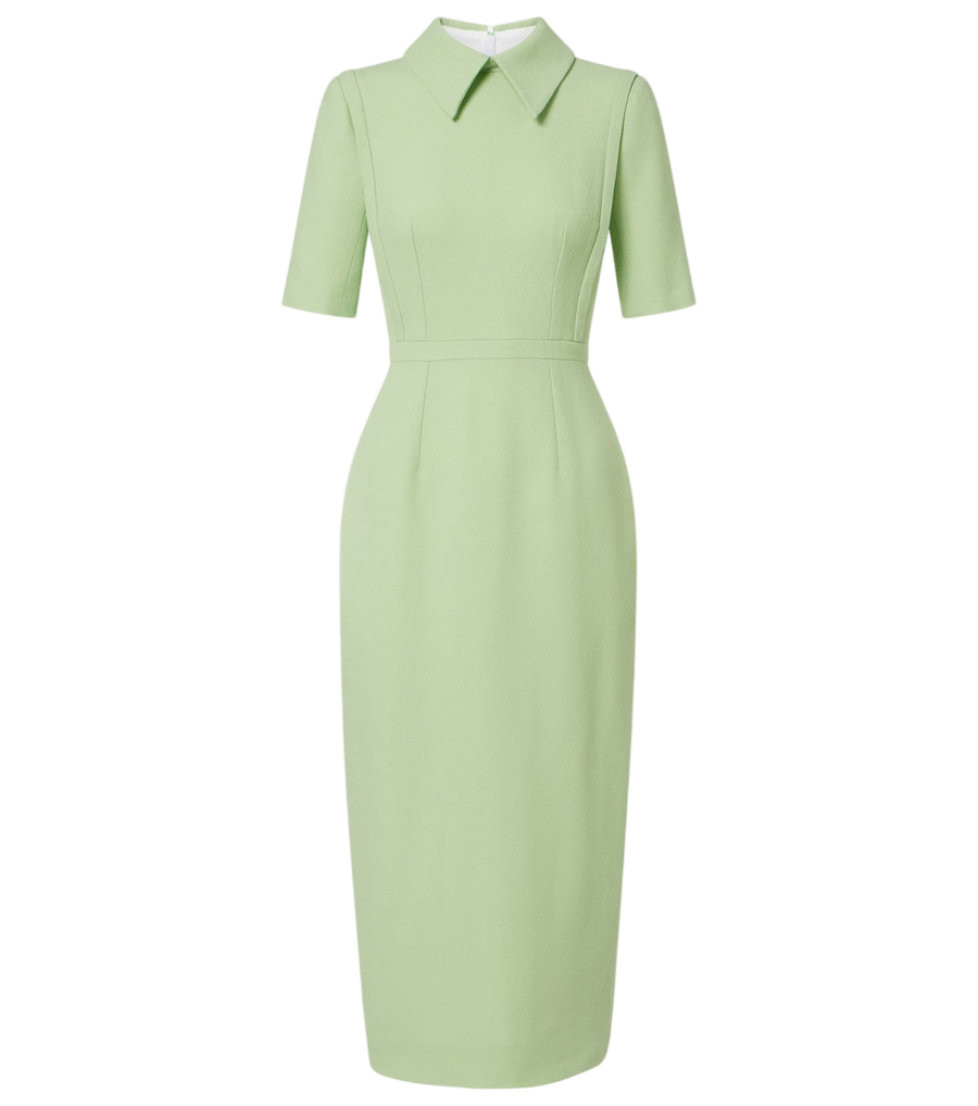 Robe midi Valletta en crêpe de laine Emilia Wickstead