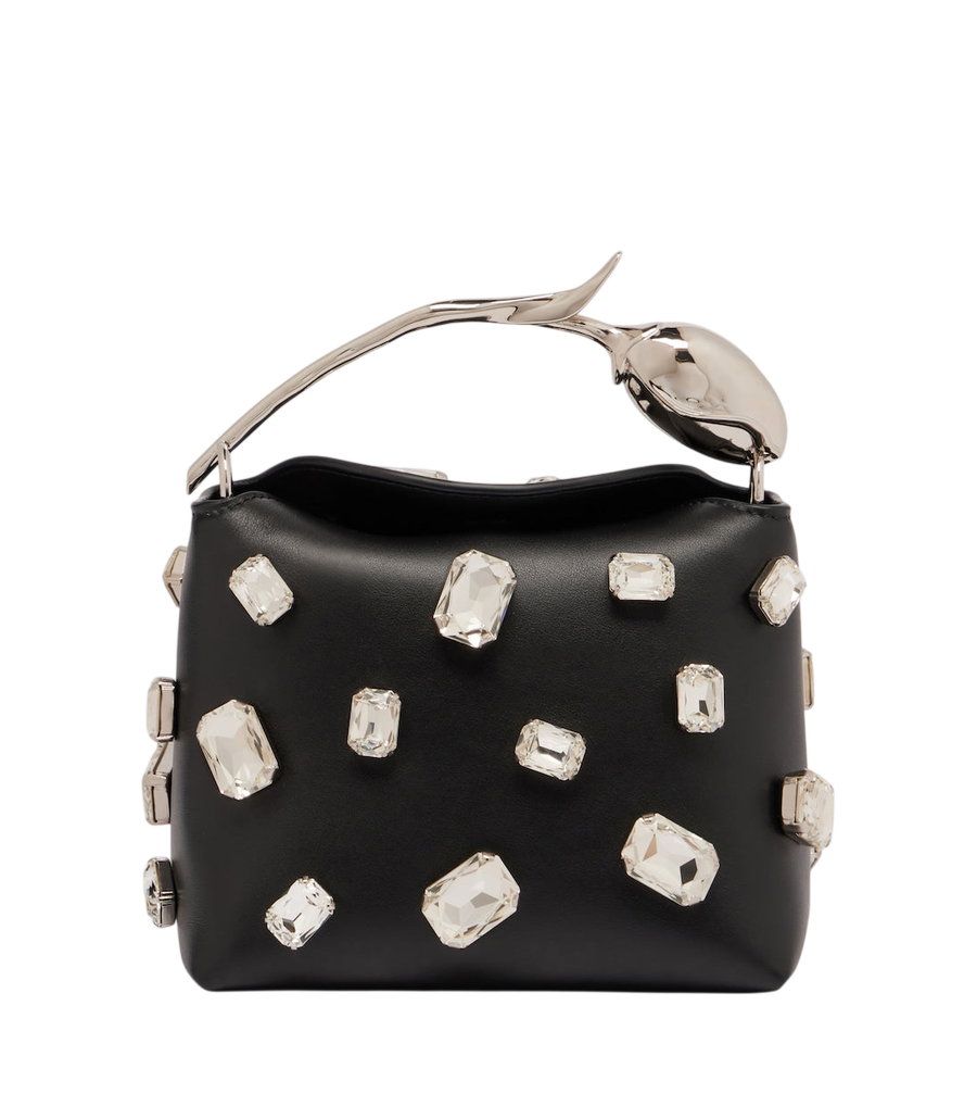 Mini sac à main Erdem Bloom en cuir