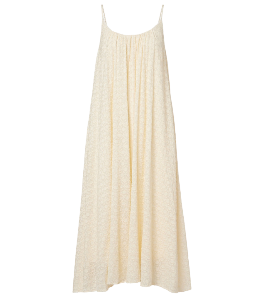 Eres Confidentielle silk and cotton midi dress
