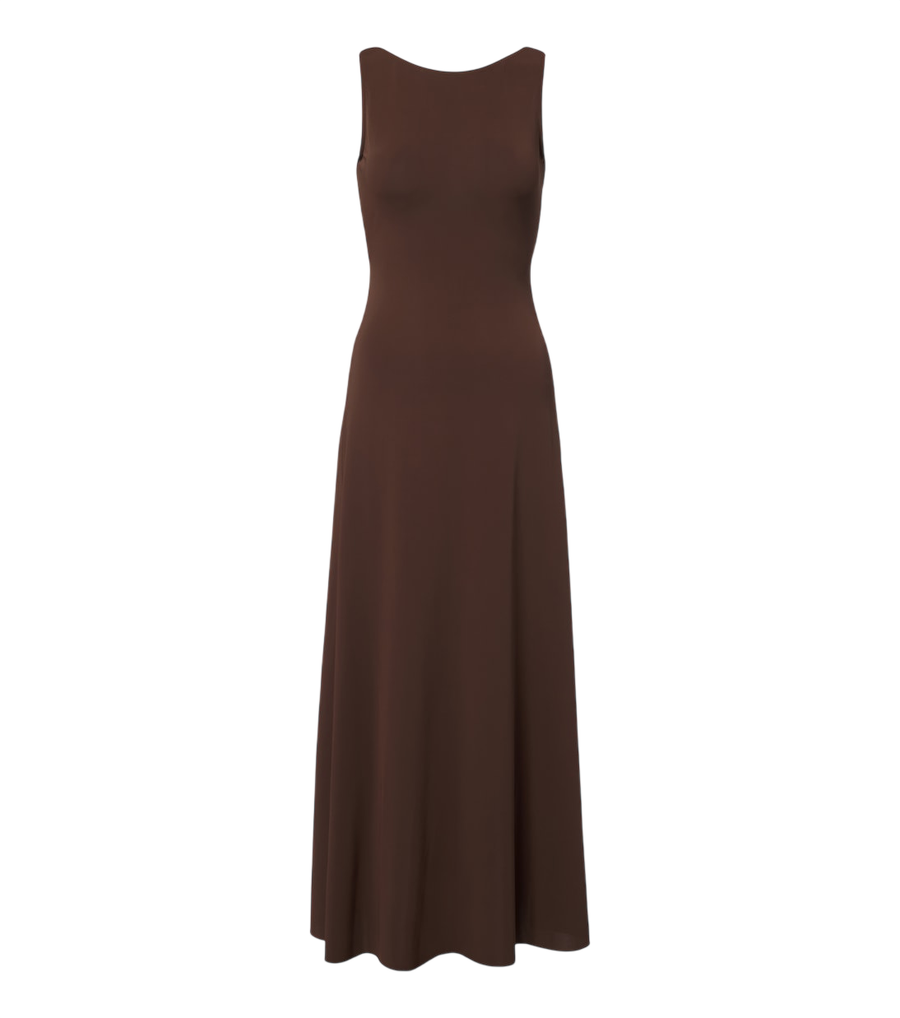 Eres Vestido midi Sculpture em jersey