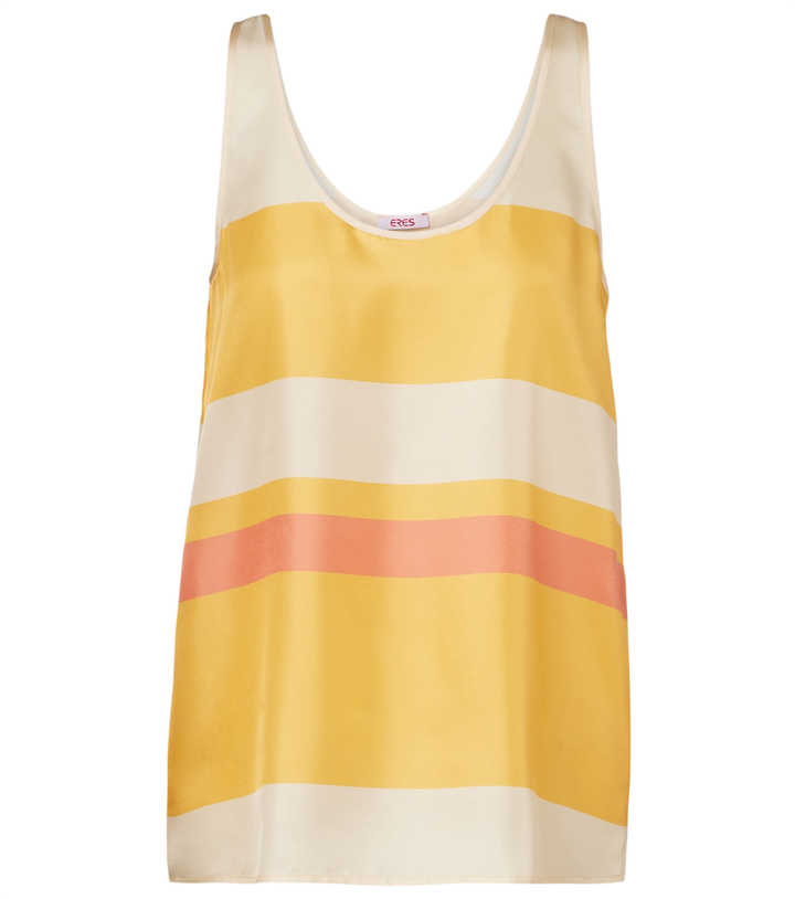 Eres Sorbets striped silk twill top [white-bg-v2:bc03270d-a063-4b1f-9d39-9dfd3c5144fb]