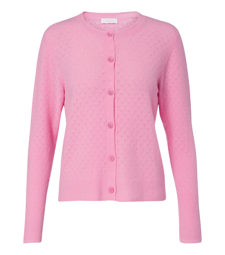 Eres Sucrerie pointelle wool-blend cardigan