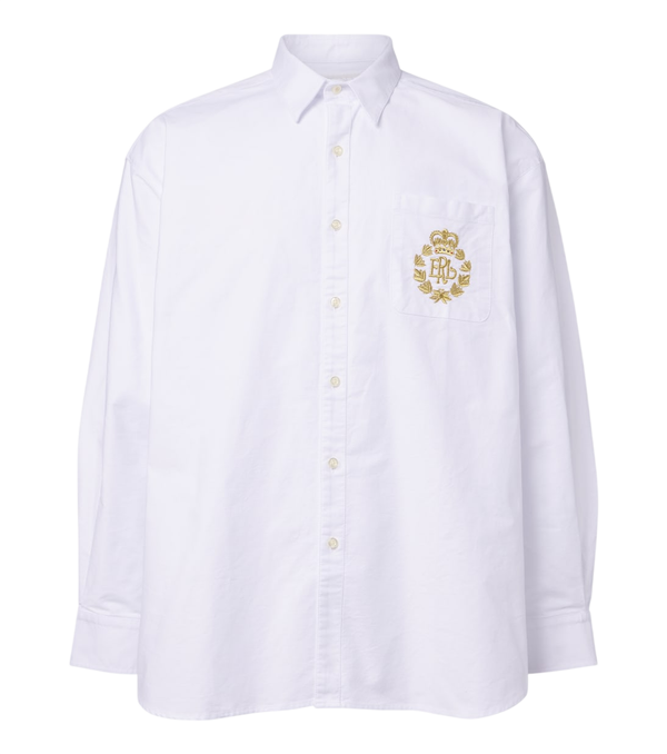 ERL Embroidered cotton shirt