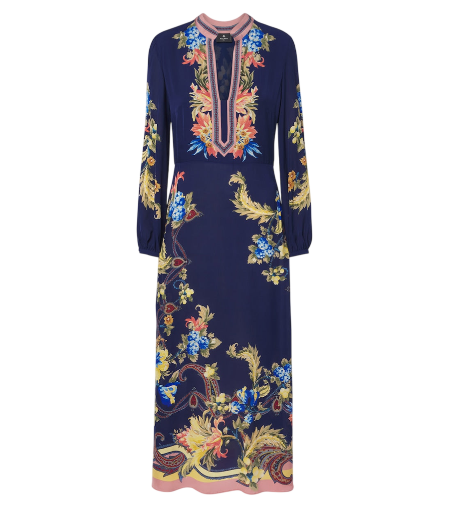 Etro Abito lungo a fiori