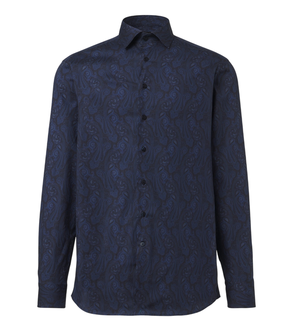 Etro Paisley cotton-blend poplin shirt