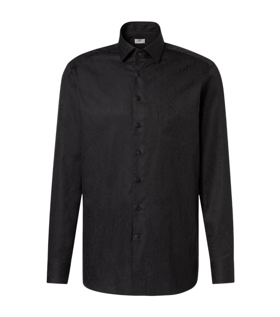 Etro Paisley cotton jacquard shirt