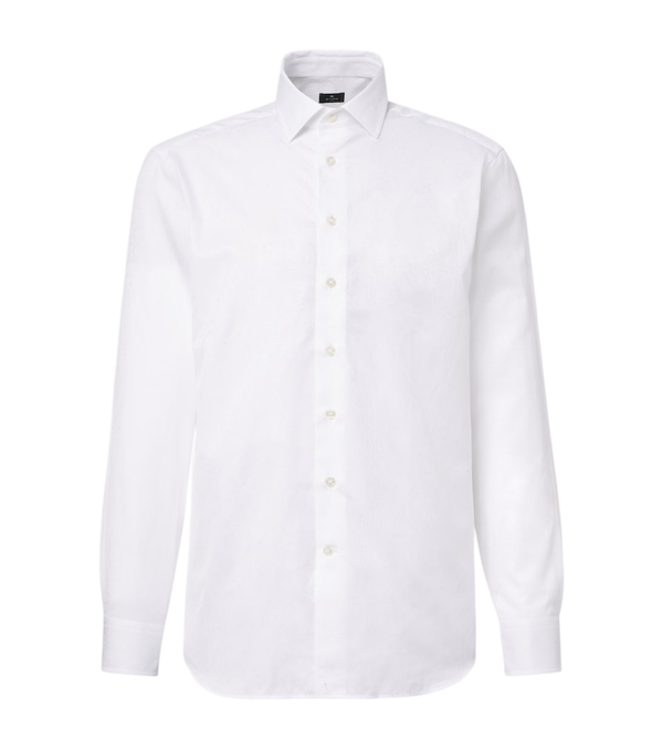 Etro Paisley cotton poplin shirt