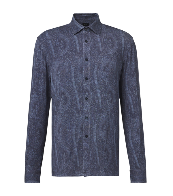 Etro Paisley jersey shirt