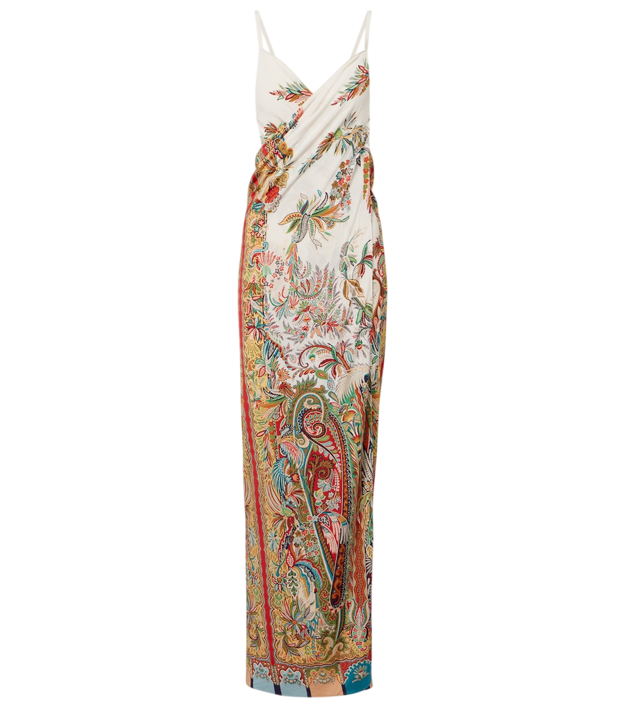 Etro Abito lungo paisley
