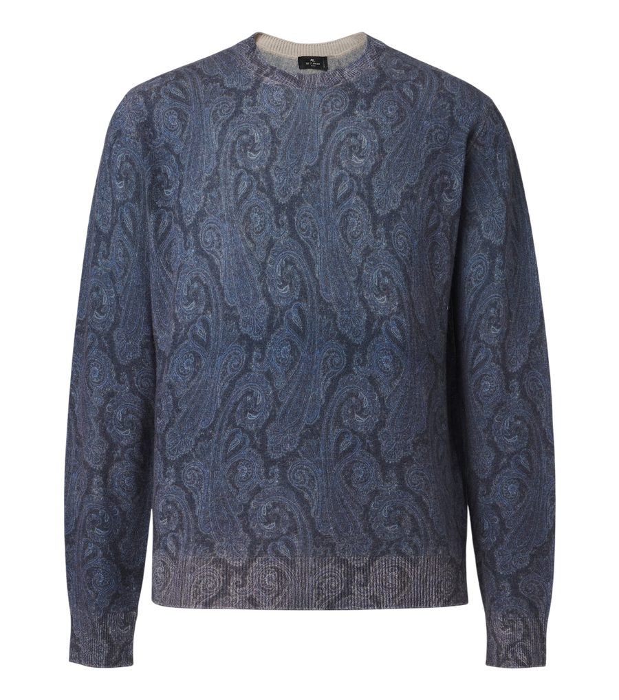 Etro Paisley wool sweater