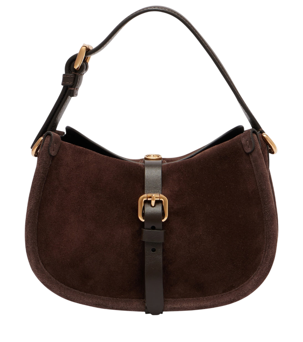 Etro Pony Small suede crossbody bag