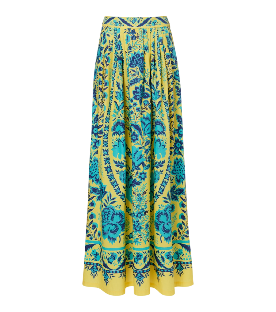 Jupe longue Etro en coton imprimé