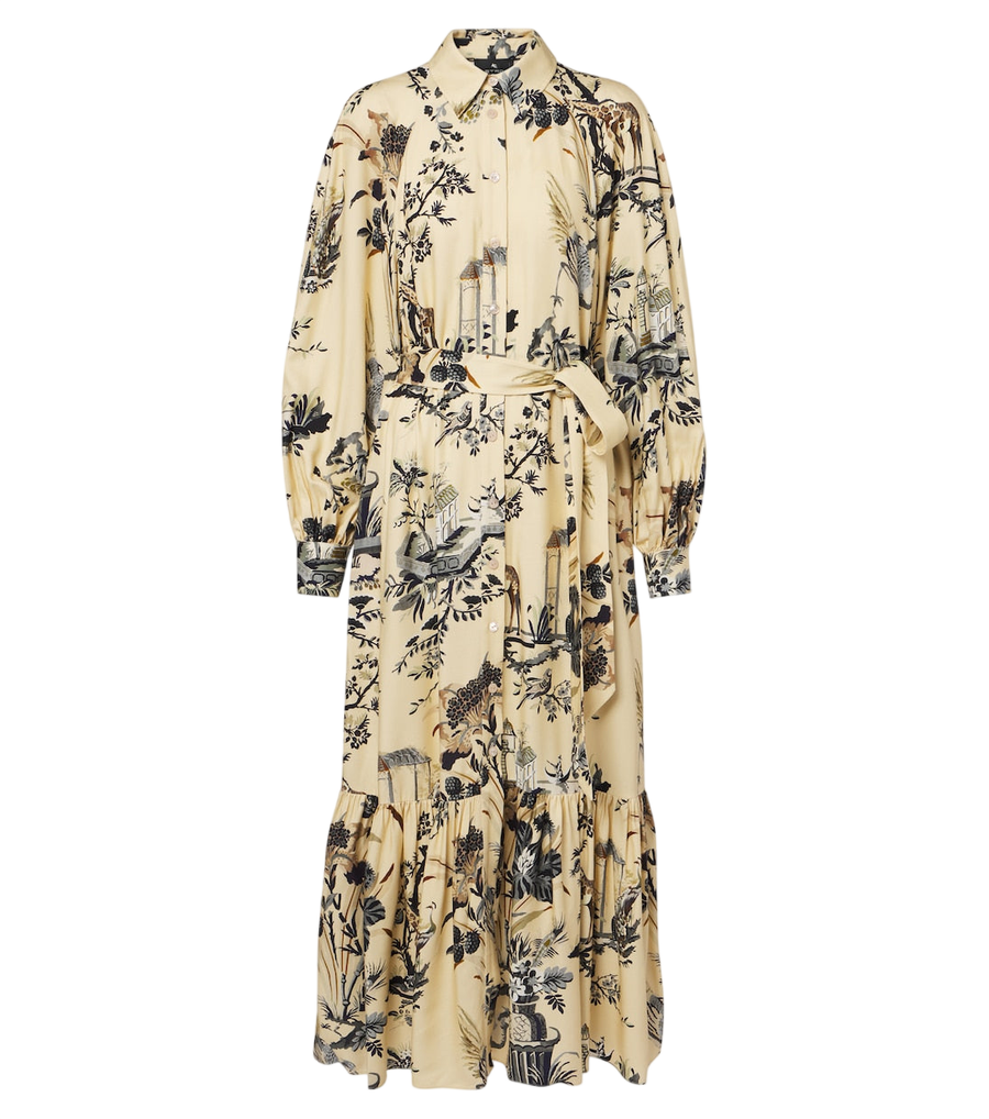 Vestido largo estampado de Etro