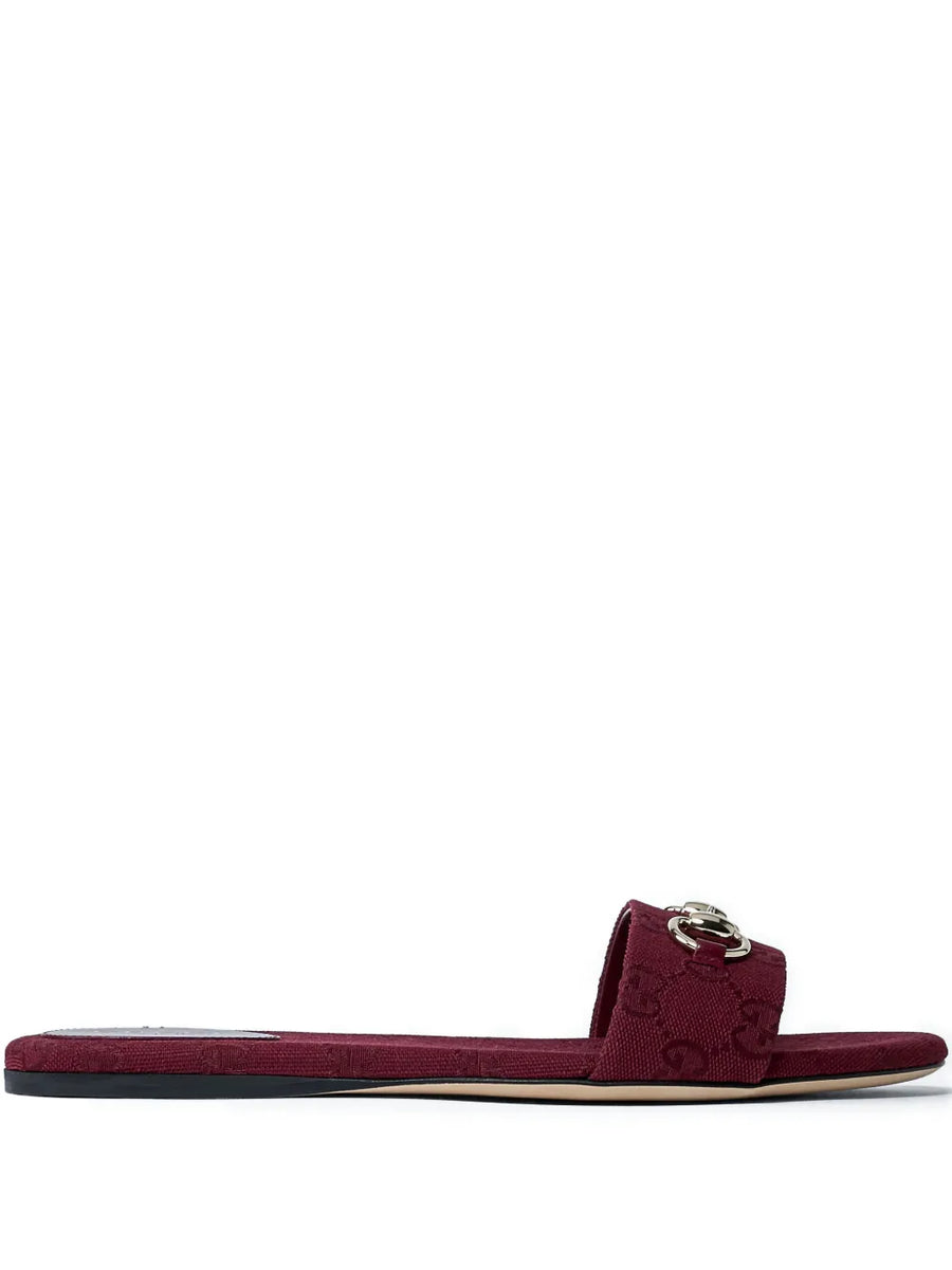 Gucci Horsebit logo slides