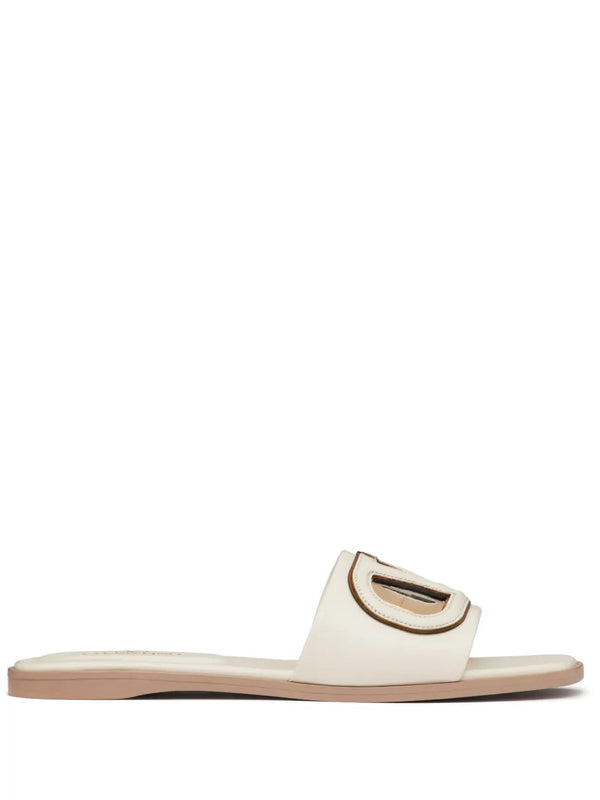 Valentino Garavani V-Logo Cut-Out Sandals