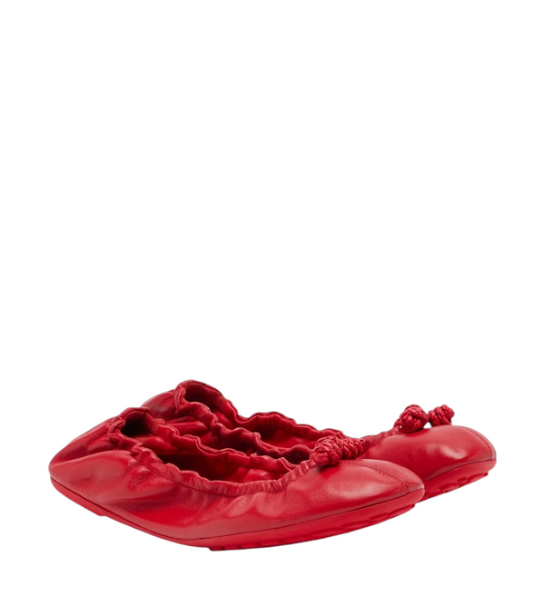 Bottega Veneta Fantasmina leather ballet flats