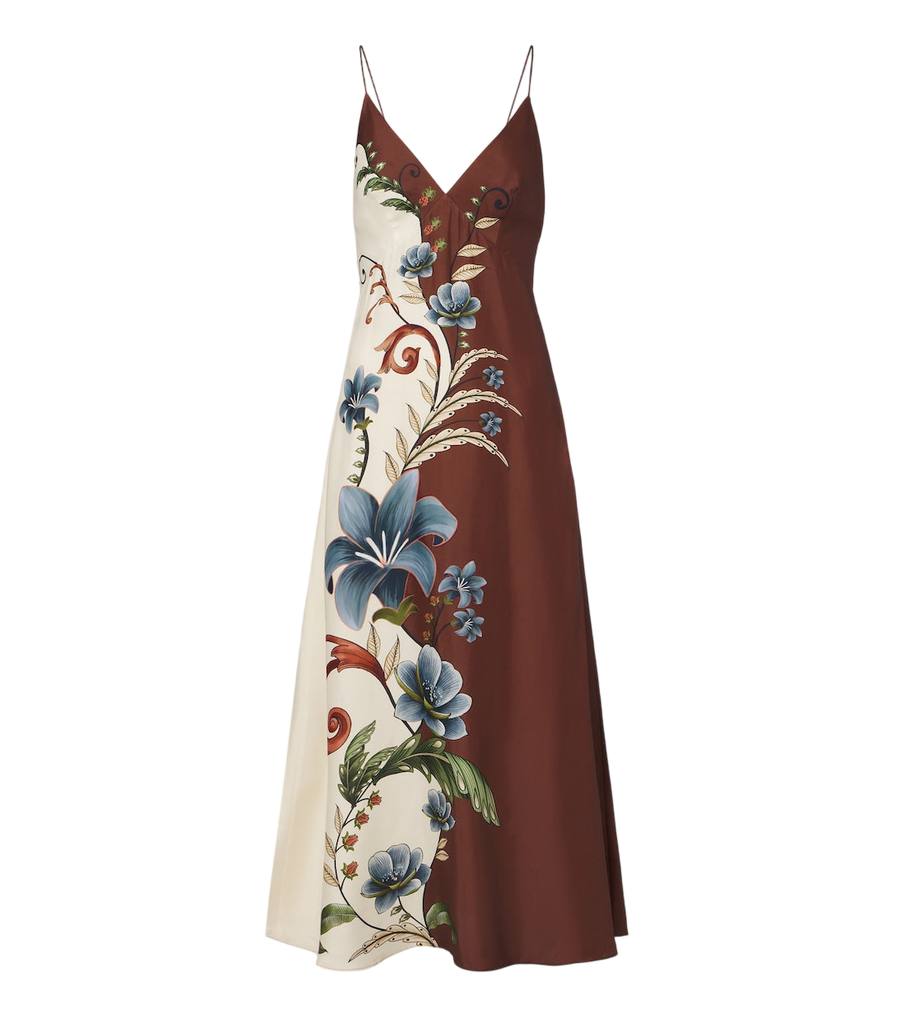 Robe midi à fleurs Millena de Farm Rio