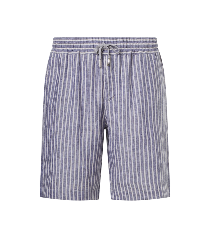 Fedeli Alfa striped linen Bermuda shorts [white-bg-v2:b78243e7-2d60-422b-80f5-c2b1874c7555]