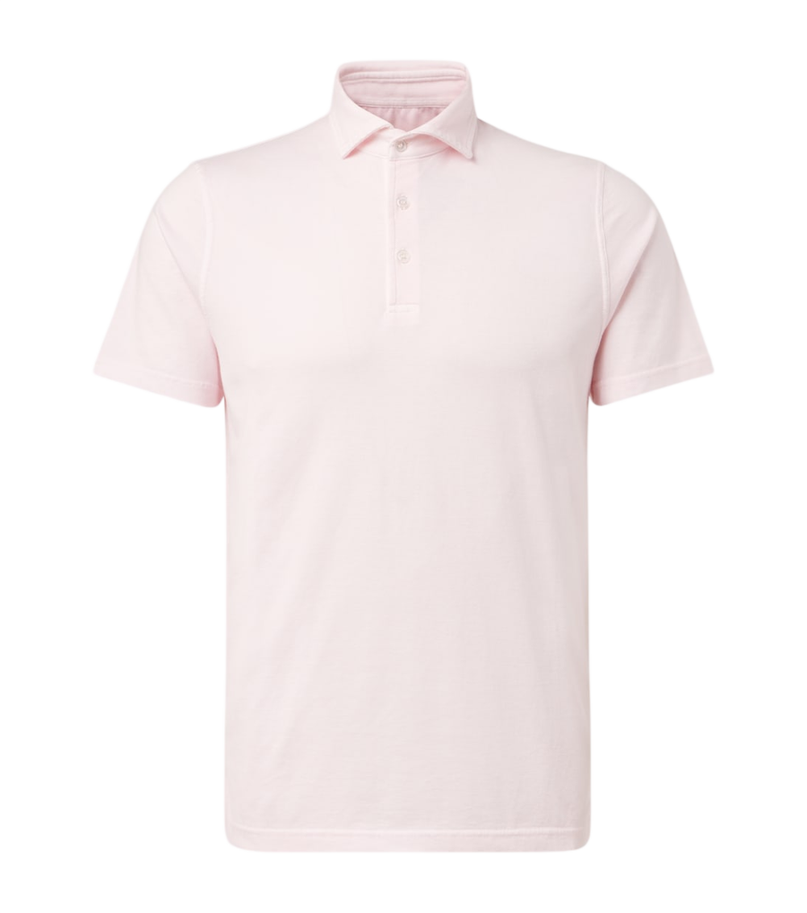 Fedeli Cotton jersey polo shirt