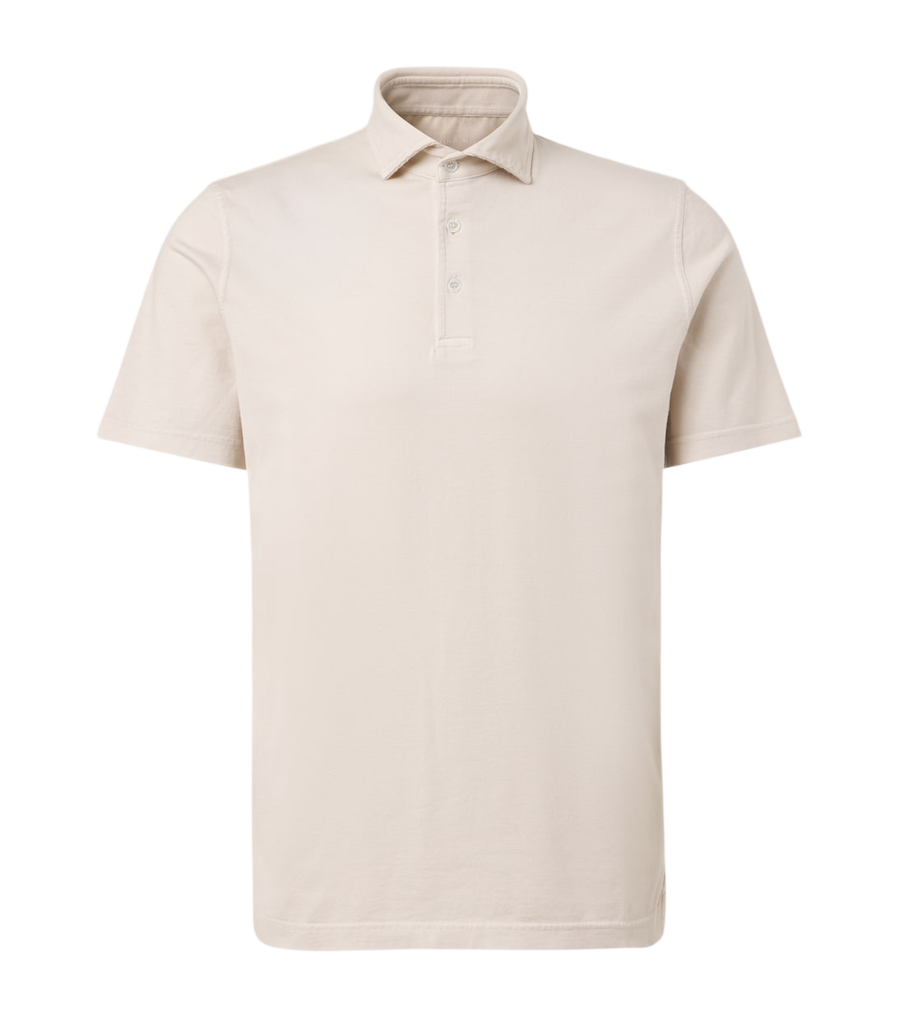 Fedeli Cotton jersey polo shirt