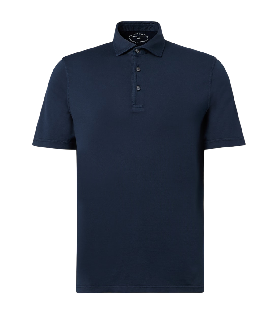 Fedeli Cotton polo shirt