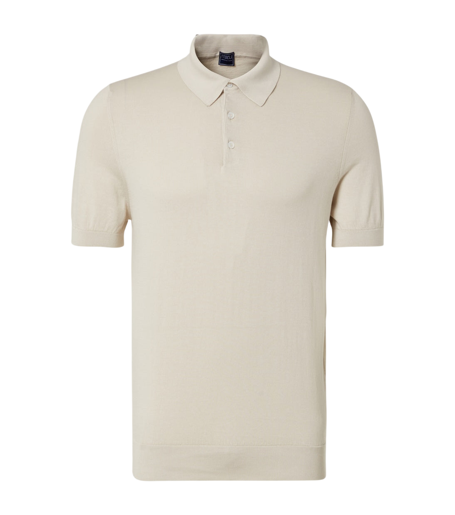 Fedeli Cotton polo shirt