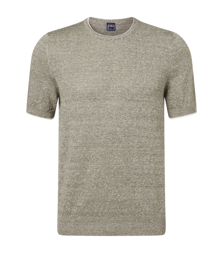 Fedeli Linen and cotton sweater