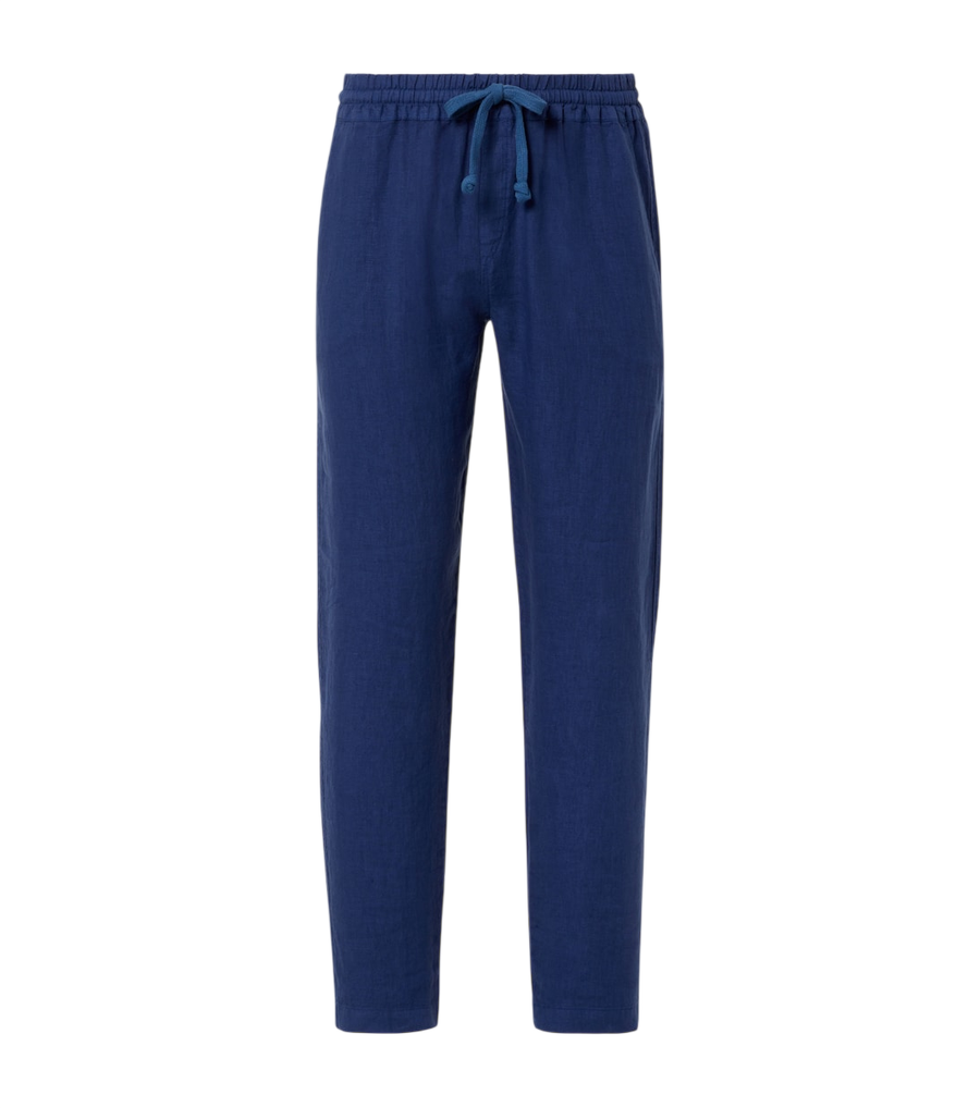 Fedeli Linen straight pants