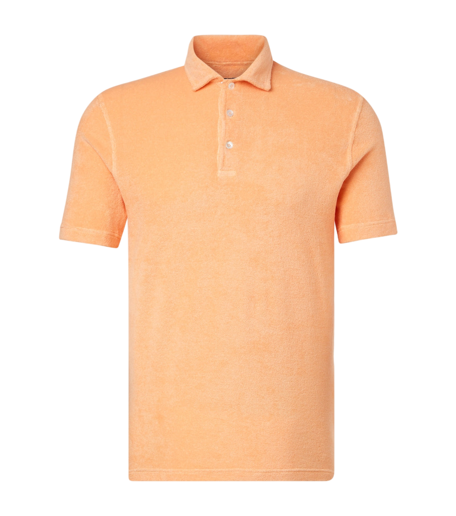Fedeli Mondial cotton terry polo shirt