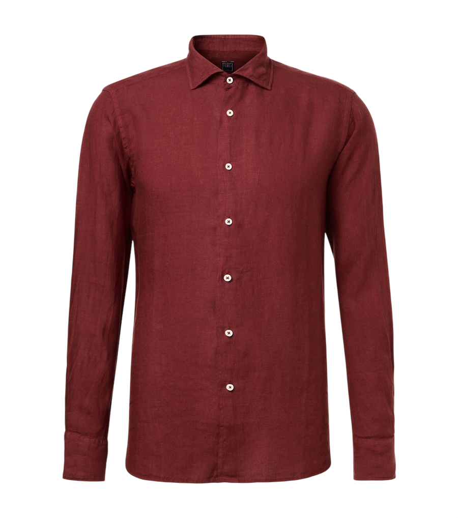Fedeli Nick linen shirt