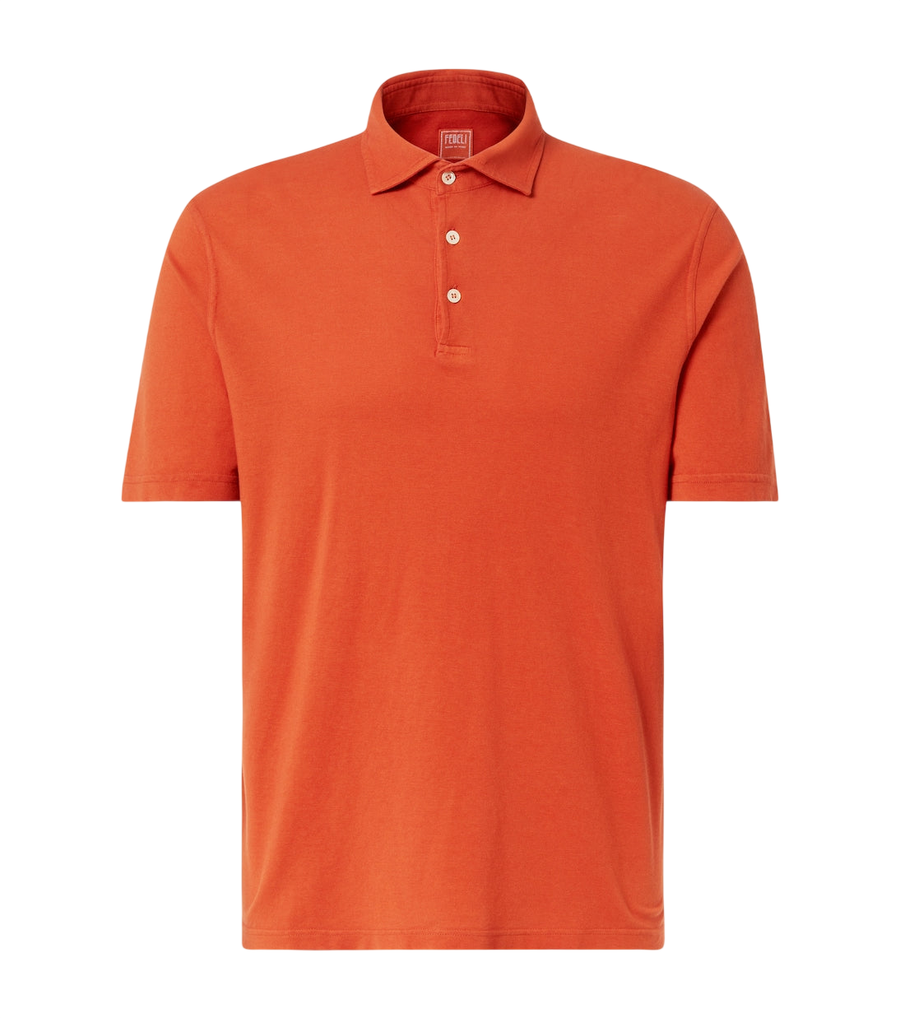Fedeli Piqué polo shirt