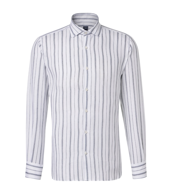 Fedeli Striped linen shirt