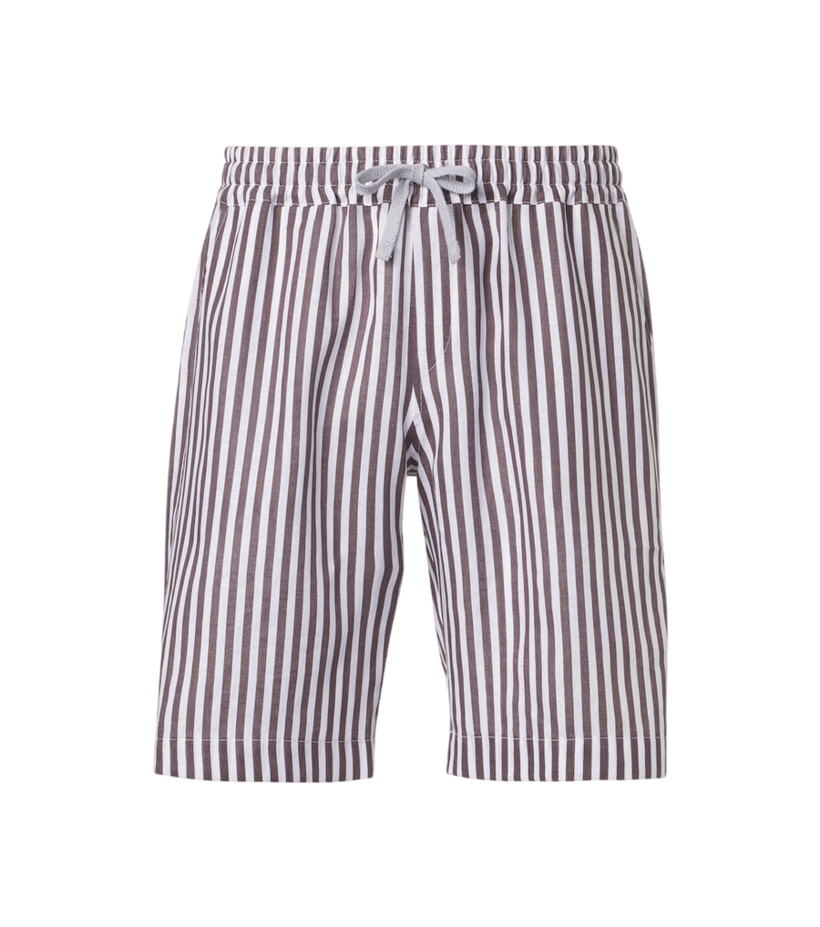 Fedeli Striped linen shorts
