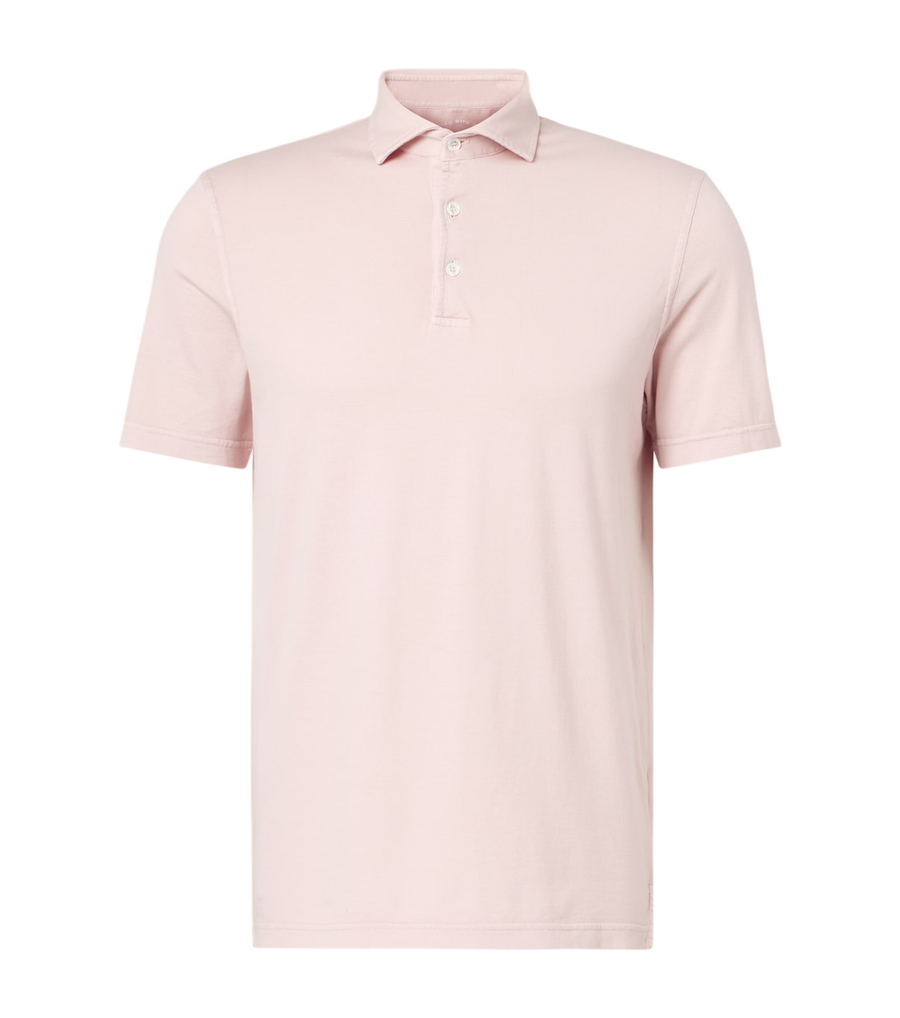 Fedeli Zero cotton jersey polo shirt