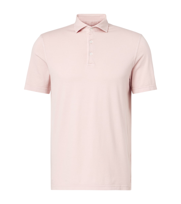 Fedeli Zero cotton jersey polo shirt