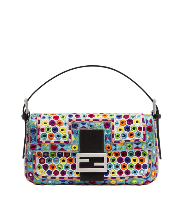 Fendi Baguette® 26424 Small embroidered shoulder bag