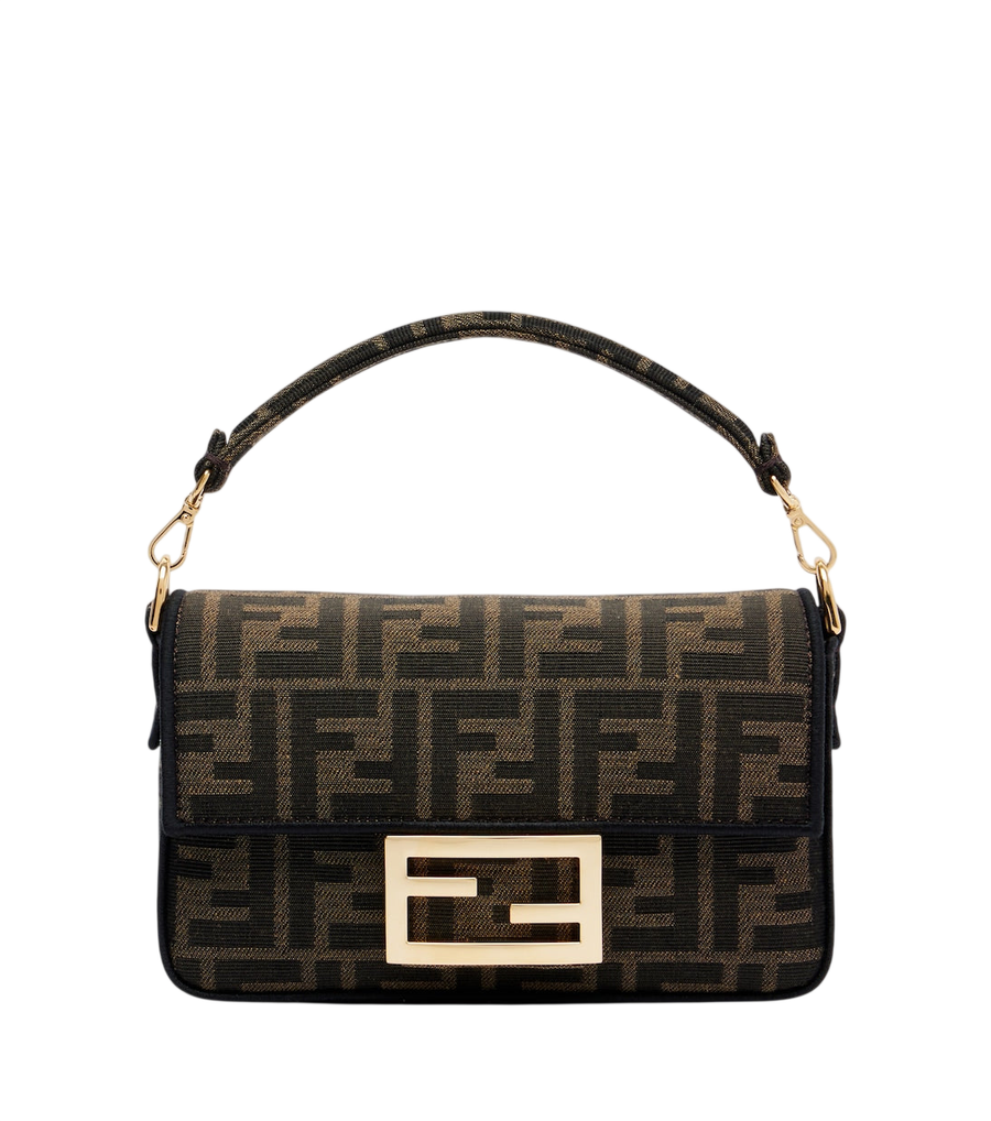 Fendi Baguette® Mini FF Borsa a tracolla Zucca